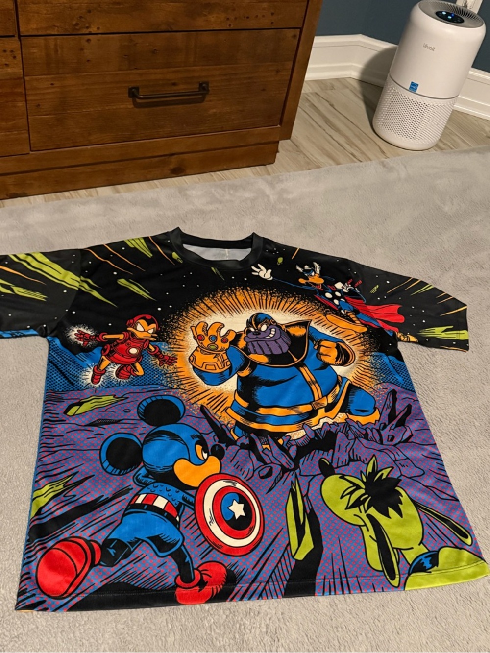 NWOT The Shirt Farm Avengers Marvel Disney